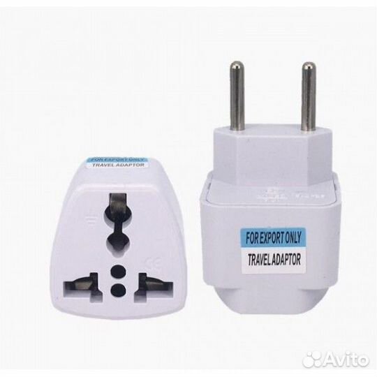 Переходник сетевой вилки euro / евро / Универсал N