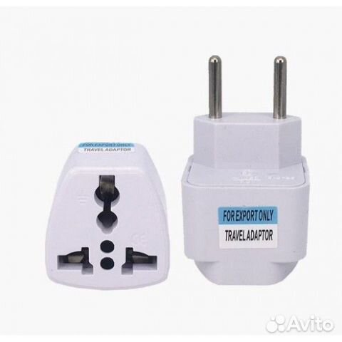 Переходник сетевой вилки euro / евро / Универсал N