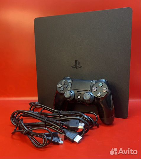 Sony PlayStation 4 Slim 1 Тб (CUH-2208B) Black