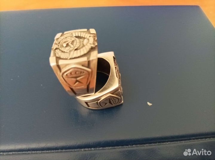 Мужская печатка серебро