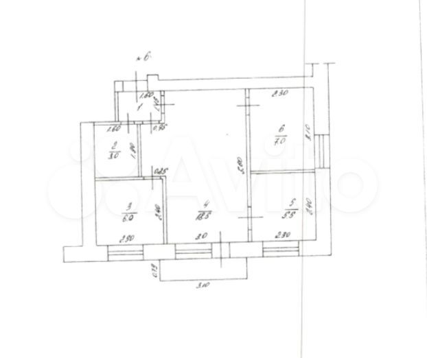 2-к. квартира, 41,8 м², 2/5 эт.