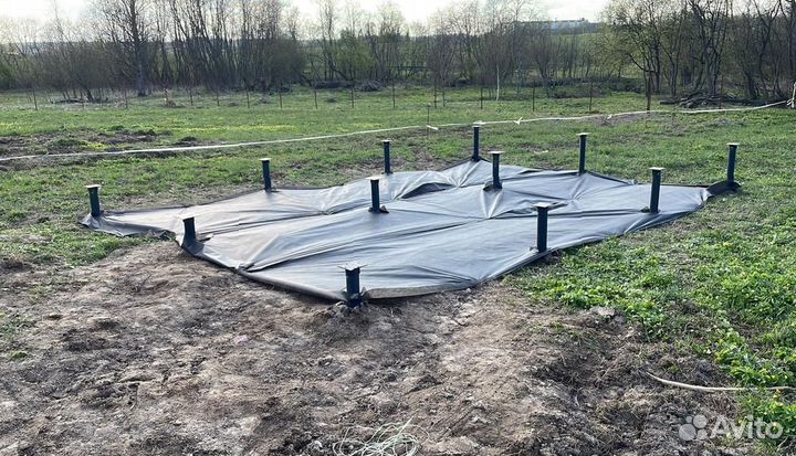 Замена фундамента