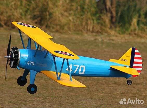 Радиоуправляемый самолёт Stearman PT-17 PNP