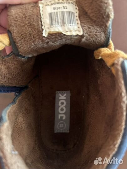Ботинки демисезонные jook 30 размер