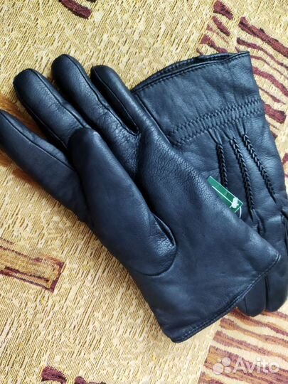 Перчатки кожаные
