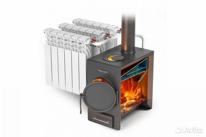 Печь отопительная водогрейная Нормаль-батарея