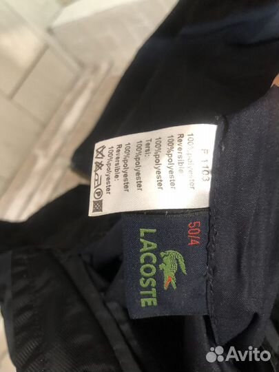 Куртка ветровка мужская lacoste 48-50