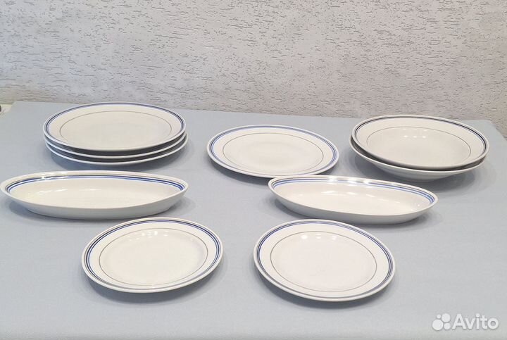 Тарелки селедочница, салатник корея времен СССР