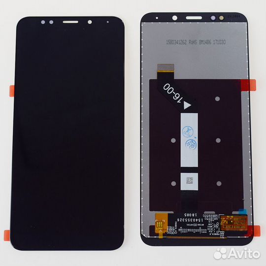 Дисплей Xiaomi Redmi 5 Plus модуль Черный, Белый о