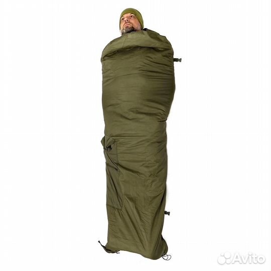 Утепленное пончо 