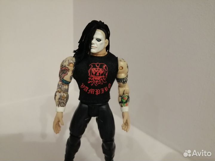 Фигурка рестлер Vampiro WCW WWE Toybiz 2000