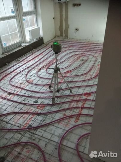 Полусухая стяжка пола