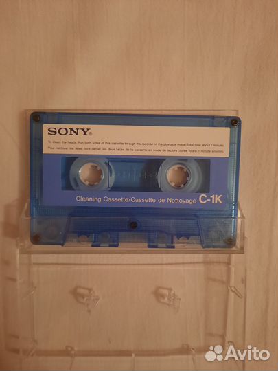 Аудиокассета чистящая Sony C-1K