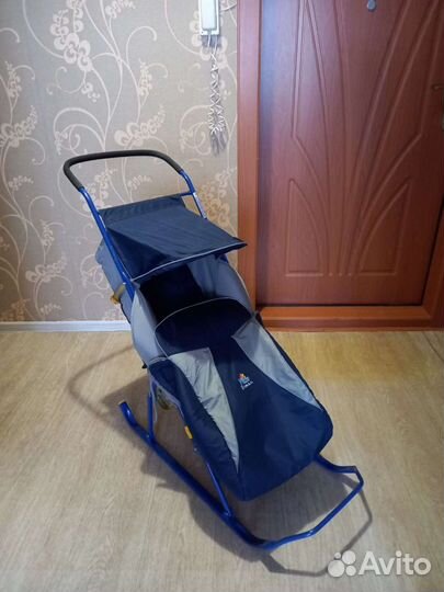 Коляска санки