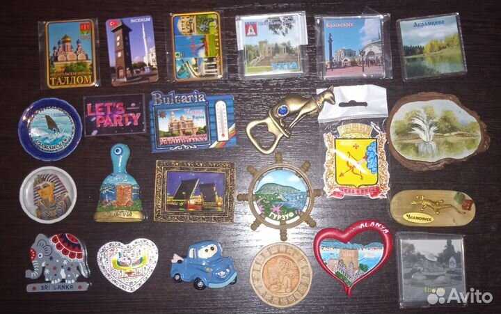 Магнитики на холодильник