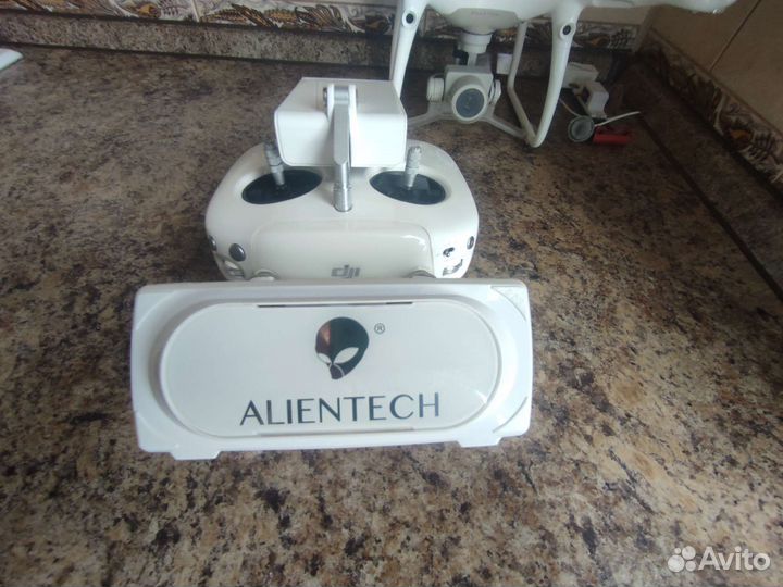 Квадрокоптер dji phantom 4 pro, alientech