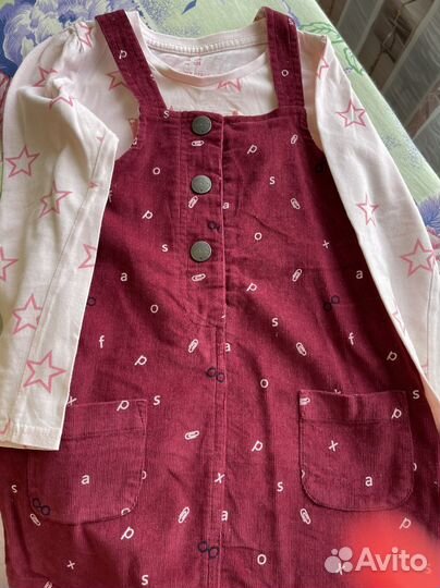 Сарафан + водолазка и 2 лонгслива