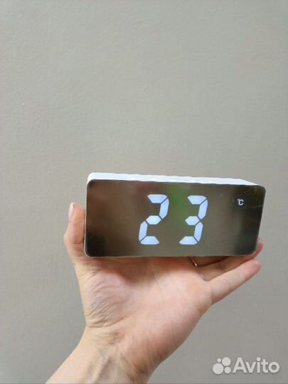 Электронные часы будильник с большим LED GH-0712L