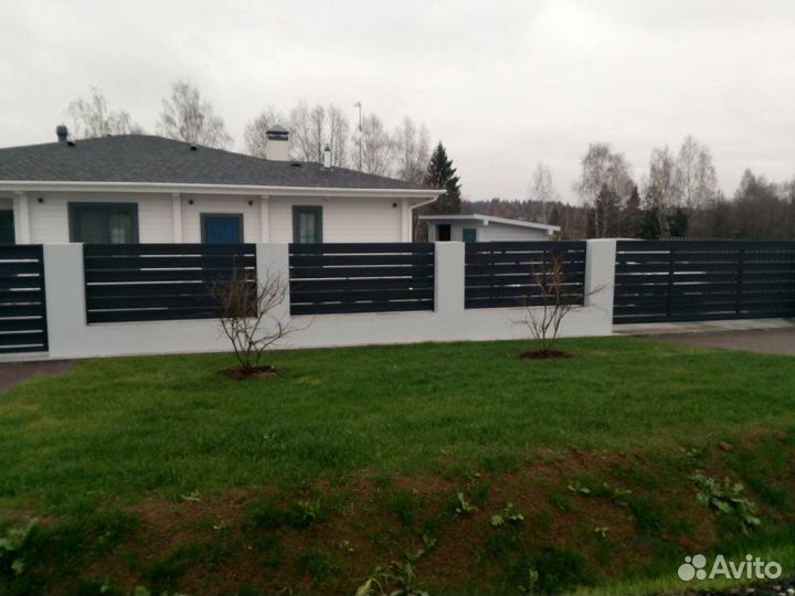 Забор Ранчо металлический