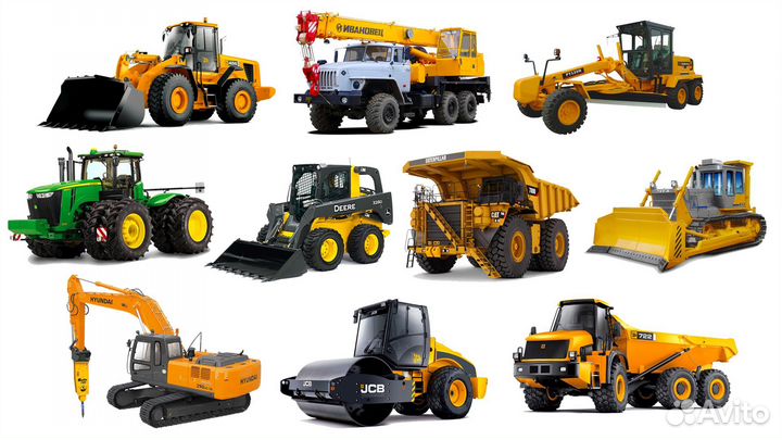 Услуги спецтехники (Экскаватор, Самосвал, Трактор)