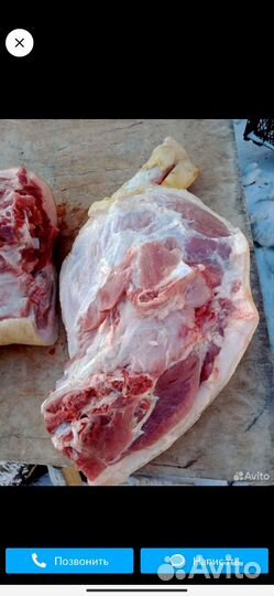 Мясо свинина домашняя