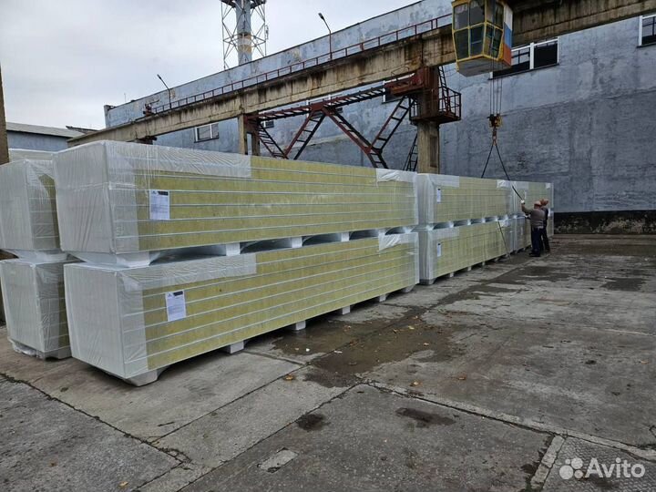 Сэндвич-панели для объектов от 100м2