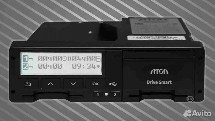 Тахограф Atol Drive, с скзи