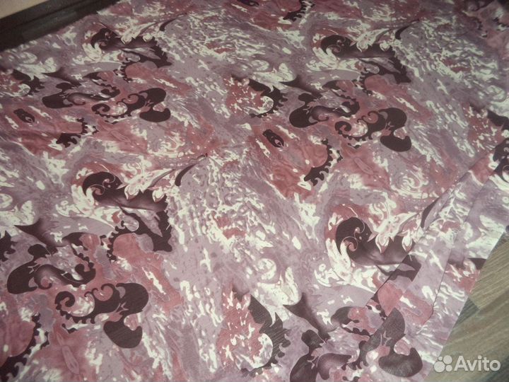 Отрезы ткани шифон