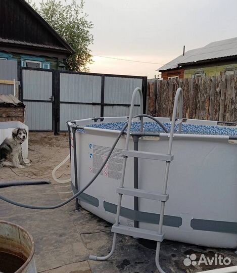 Каркасный бассейн 366х100 с комплектом