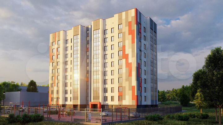 2-к. квартира, 63,1 м², 9/9 эт.