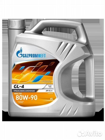 Газпромнефть Gazpromneft 80W-90 GL-4 4л