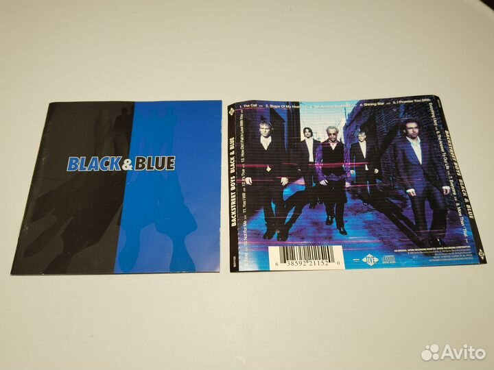 Backstreet boys - Black and blue 2000, CD обложка
