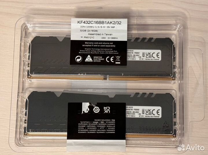 HyperX fury RGB ddr4 32Gb