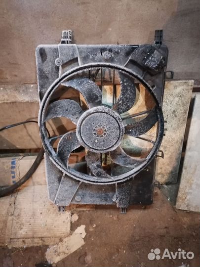 Вентилятор охлаждения радиатора chevrolet Орландо