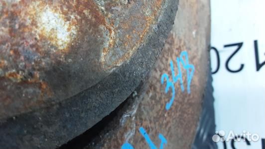 Диск тормозной передний jeep grand cherokee WK2 (3