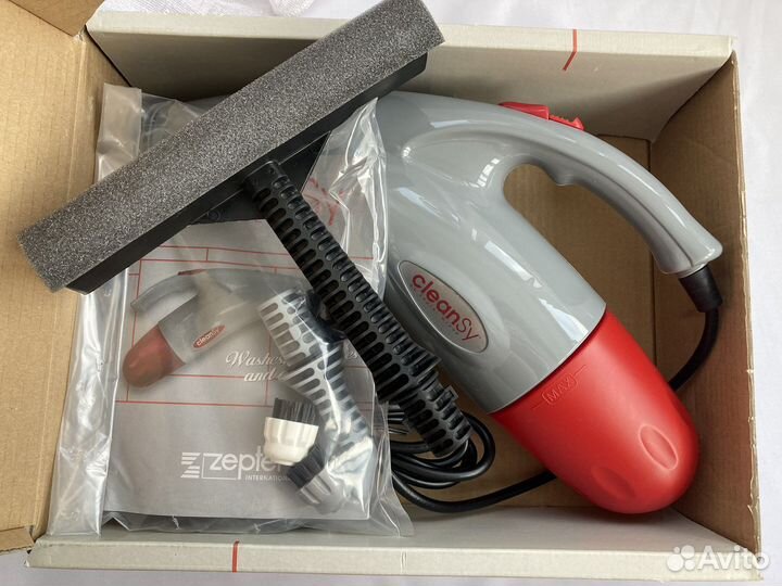 Пароочиститель ручной новый zepter с насадками