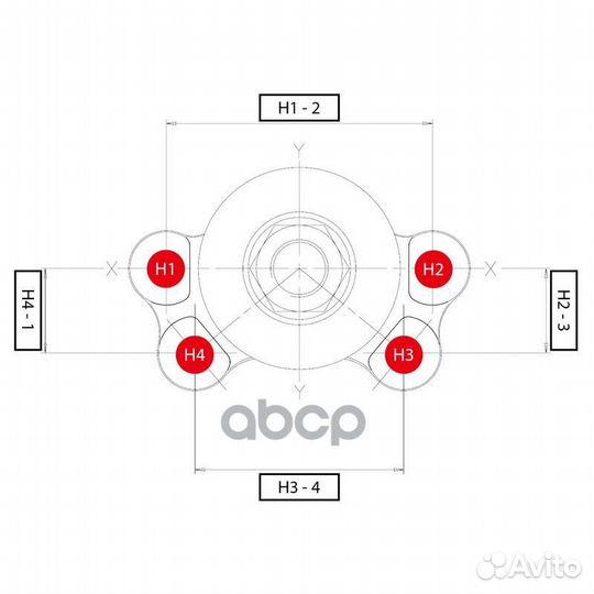 Опора шаровая CB0380 CTR