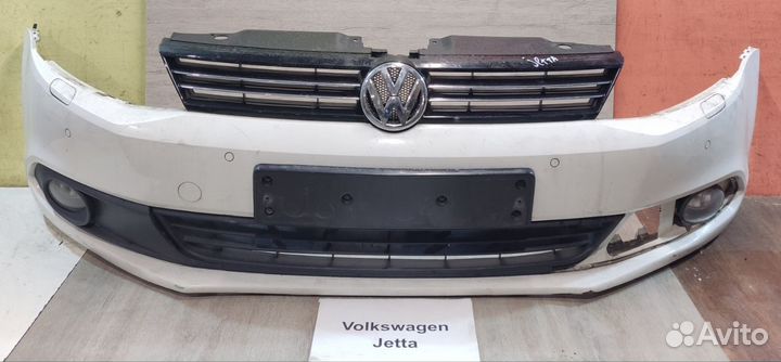 Бампер передний Volkswagen Jetta 6, 2015г