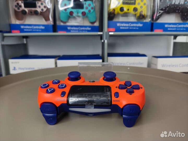 Джойстик ps4 Геймпад ps4 Dualshock 4 Оранжевый