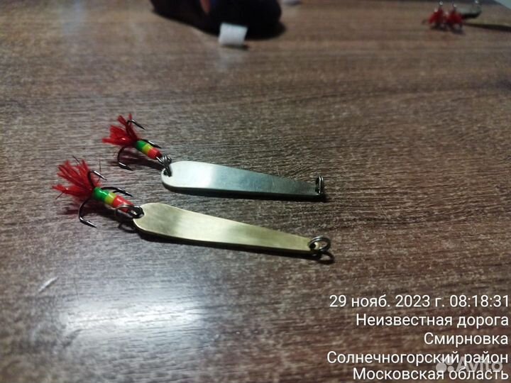 Зимние блесны на судака и щуку