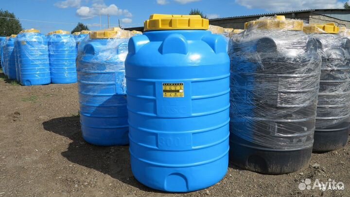 Пластиковая емкость для воды 500л