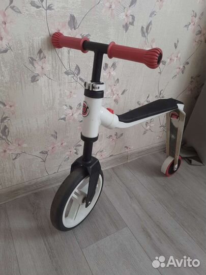 Самокат беговел 2 в 1 scoot and ride