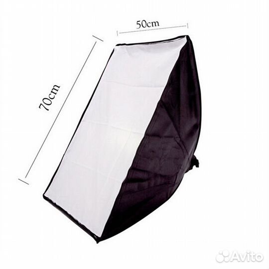 Софтбокс со штативом на 4 лампы постоянный свет