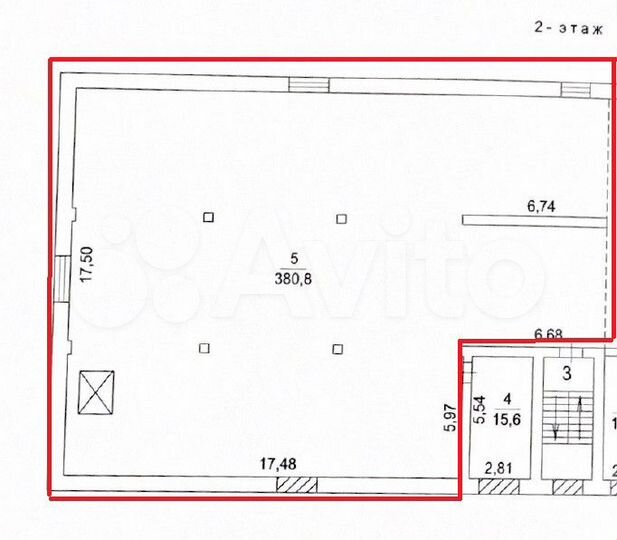 Склад, от 30 м² до 100 м²