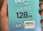Новая Карта памяти MicroSD Samsung 128 GB EVO plus