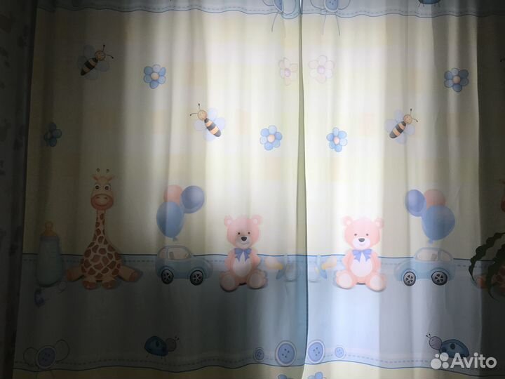 Детские шторы бу