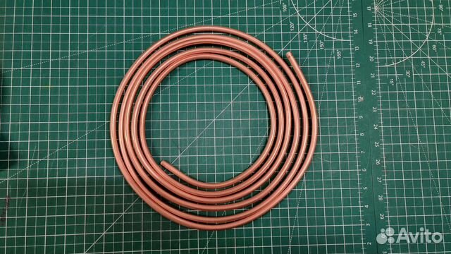Трубка медная топливная 8мм бухта 4 метра