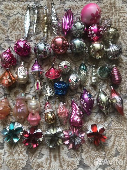 Елочные игрушки СССР