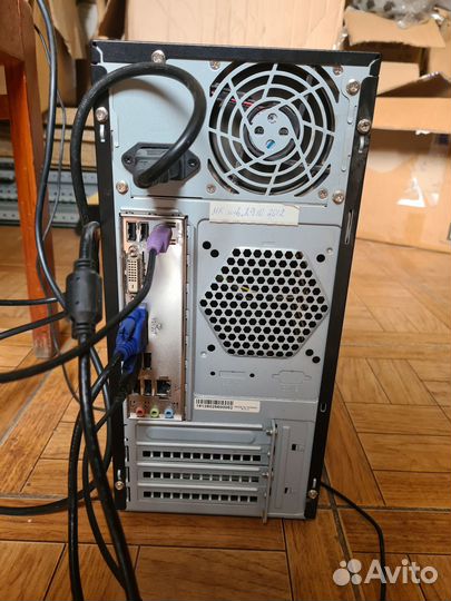 Компьюьер на intel g540 + монитор 17