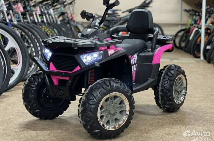 Квадроцикл детский электрический полный привод